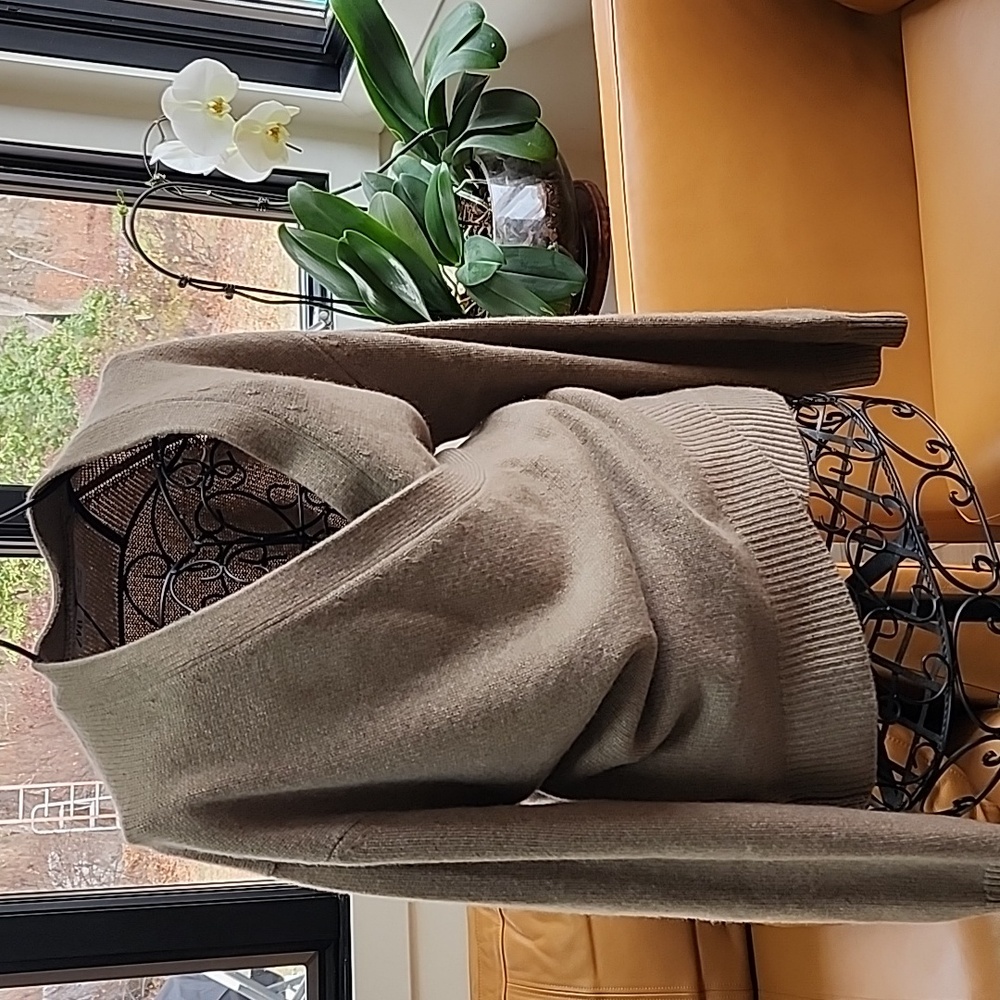 Zara 100% CASHMERE KNOTTED JACKET